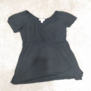Black Maternity T-shirt